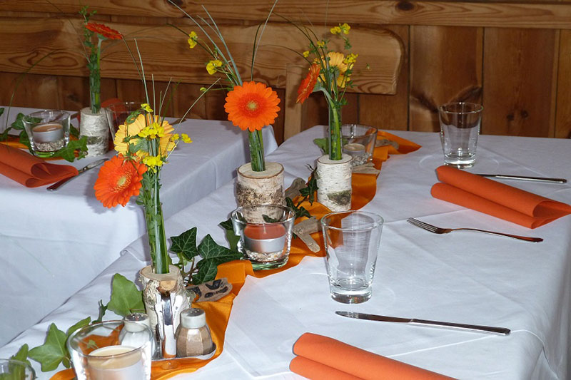 Deko für Firmenfeier