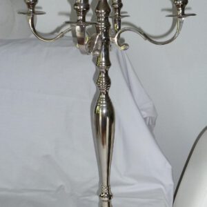 Kerzenhalter 5 armig silber