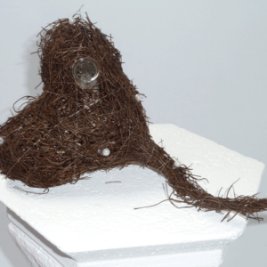 Rebenherz mit Reagenzglas