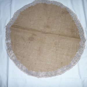 Tischläufer Jute rund
