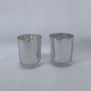 Teelichthalter silber
